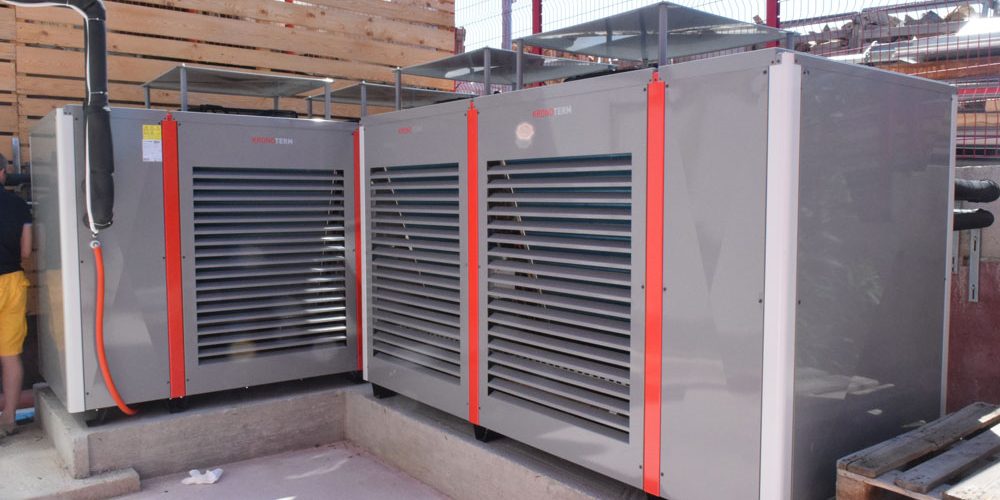 Commercial heat pumps